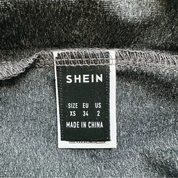 ★ NWOT Shein Tan top - Dark Gray ★ - Picture 6 of 10